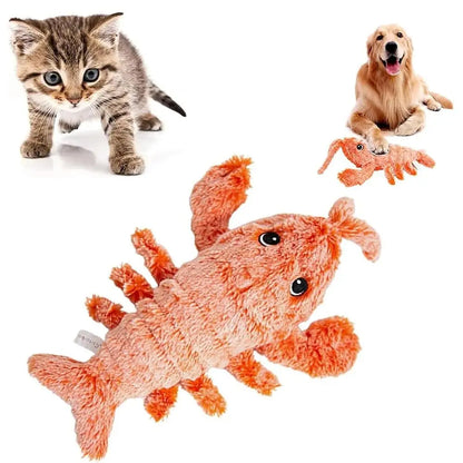 USB Charging Dancing Lobster Toy For Pets