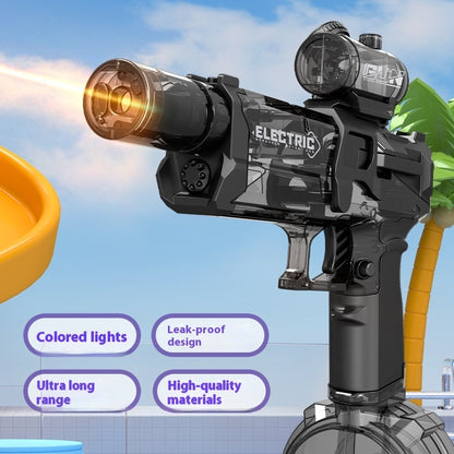 Fire Rat Electric Water Pistol – USB‑Rechargeable LED Spray Gun