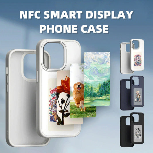 E-Ink Display Phone Case – Battery-Free Personalized Projection Cover for iPhone/Android