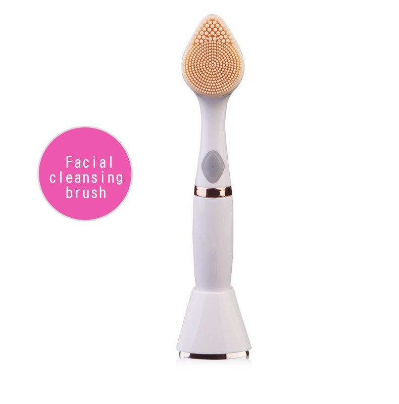 3-in-1 Facial Cleansing Brush – Deep Clean, Exfoliate & Massage