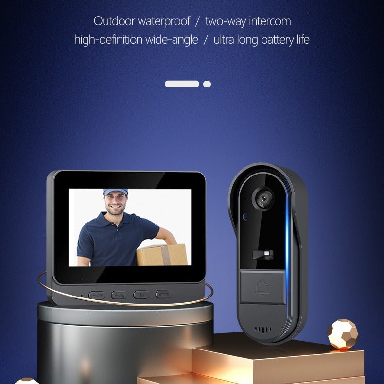 Smart Wireless Video Doorbell with Chime