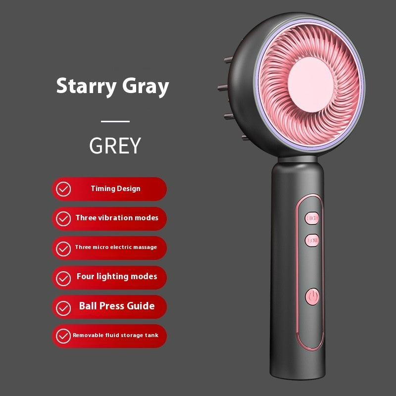 Electric Scalp Massager Comb – Hair Care & Relaxation Tool