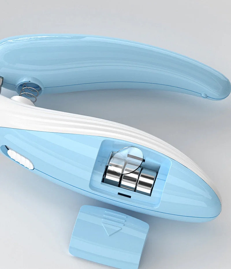 LED Electric Pet Nail Clippers – Dog & Cat Nail Grinder with Light for Safe Trimming