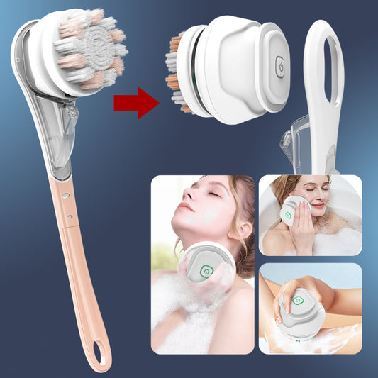 6-in-1 Electric Bath Brush – Full-Body Spa Cleaning Tool