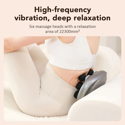 6-Head Fascia Massage Gun – Deep Tissue Muscle Therapy CXJ