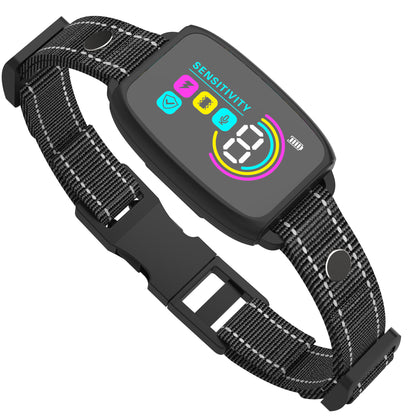 Smart Anti-Bark Dog Collar – Rechargeable Bark Control with HD Display & IP67 Waterproof Protection