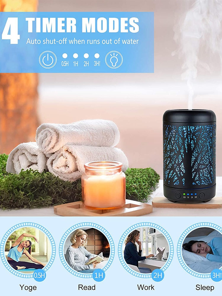 Aroma Essential Oil Diffuser Forest Deer design