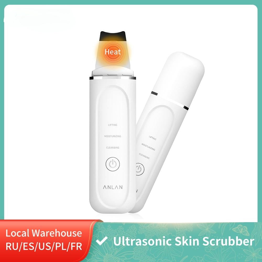 Facial Ultrasonic Heat Skin Scrubber