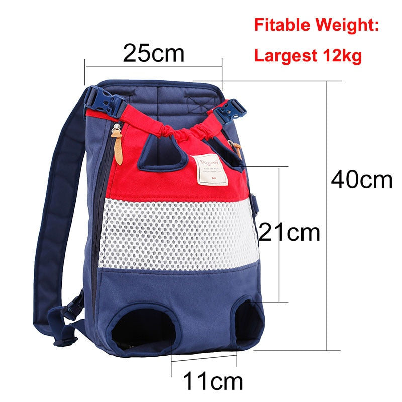 Front Travel Backpack Carrier For Cat Dogs