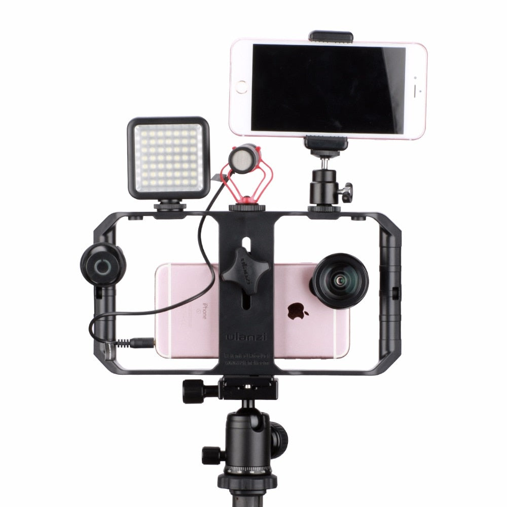Smartphone video stabilizer for movie making