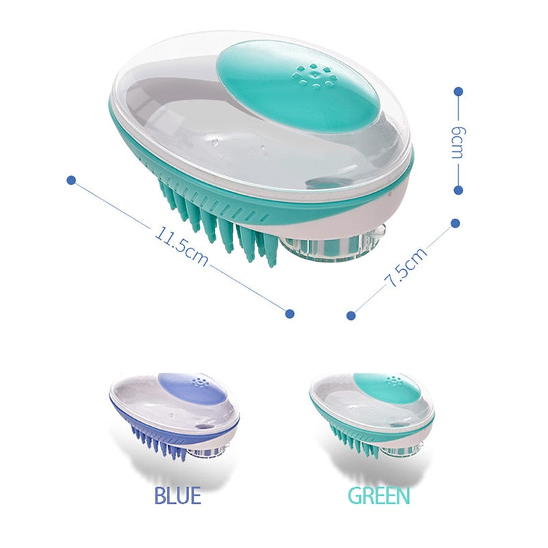 Pet Bath Brush 2-in-1