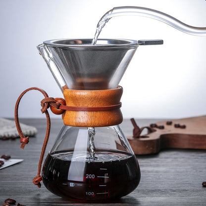 Stainless Steel Pour Over Coffee Maker
