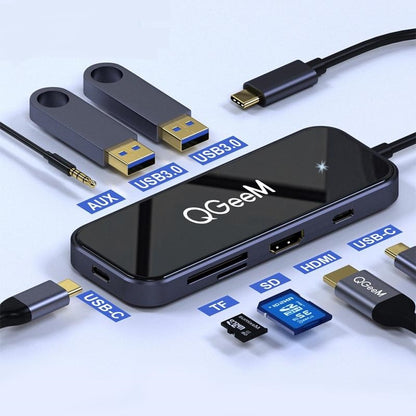 USB C Hub 8 Ports for MacBook Pro Air
